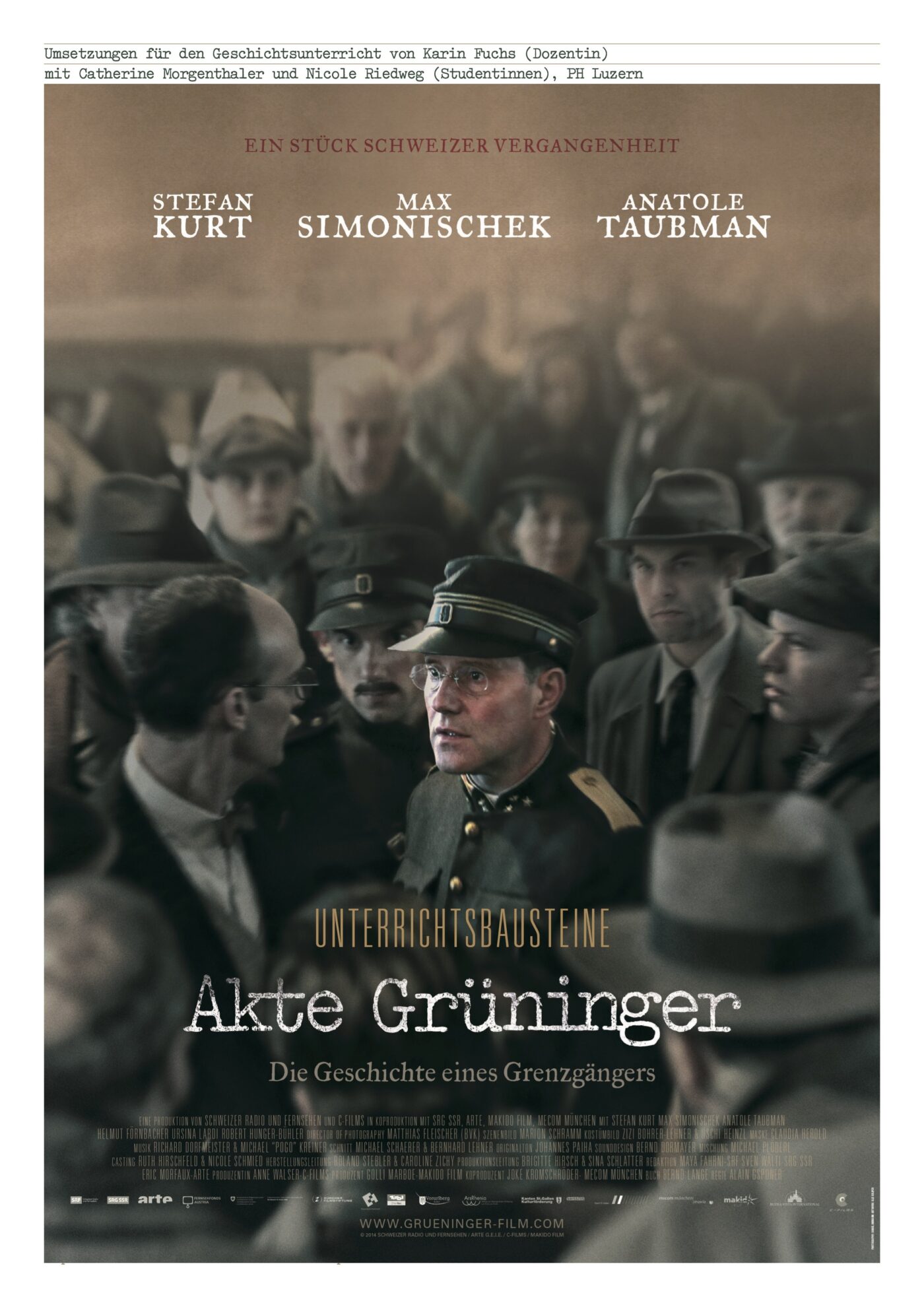 Unterrichtsmaterial zum Spielfilm Akte Grüningern, C-FILMS